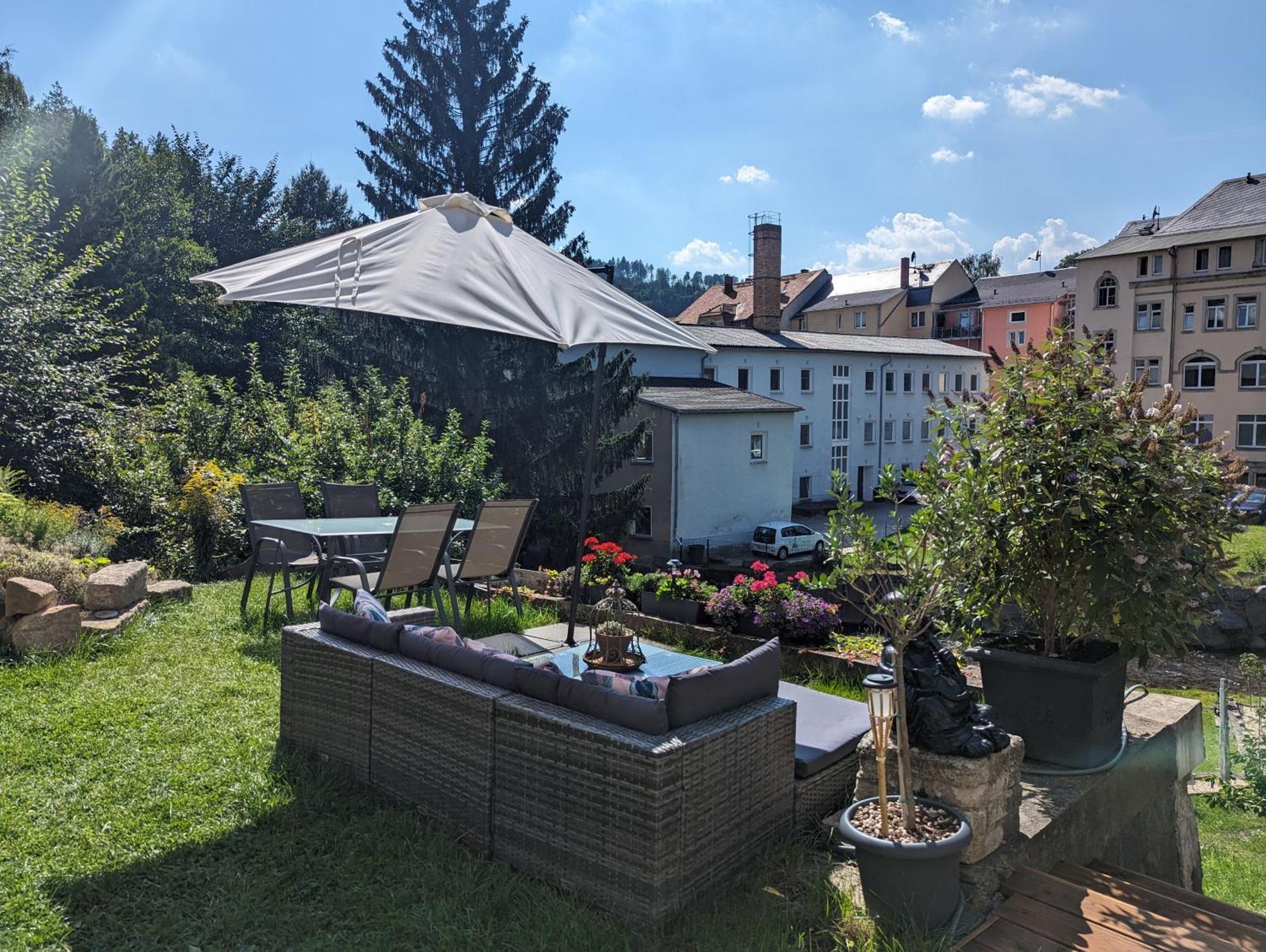 Uo - Urlaubsmagie - Helle Wohnung,Sauna,Whirlpool Sebnitz Exterior foto