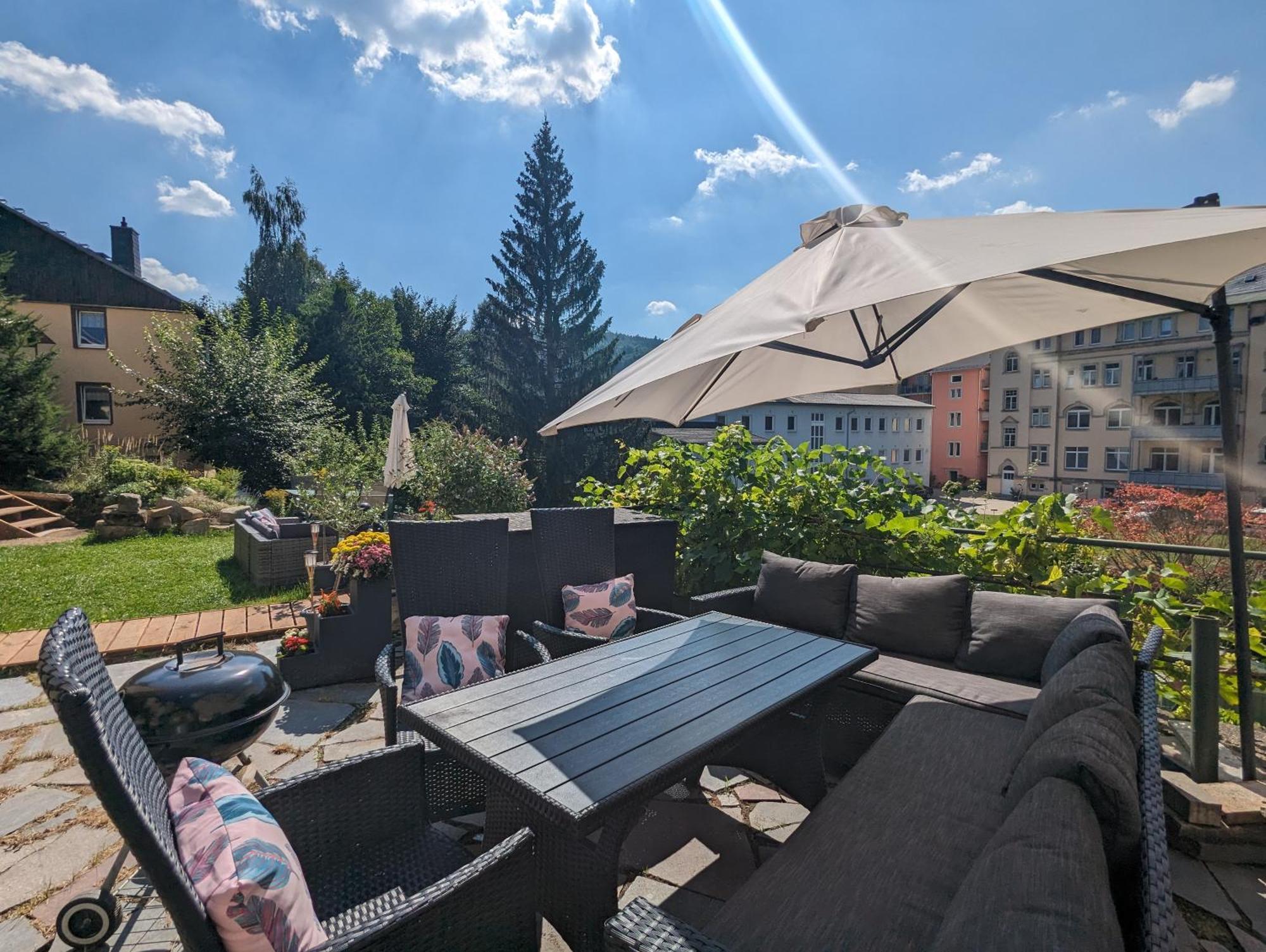 Uo - Urlaubsmagie - Helle Wohnung,Sauna,Whirlpool Sebnitz Exterior foto