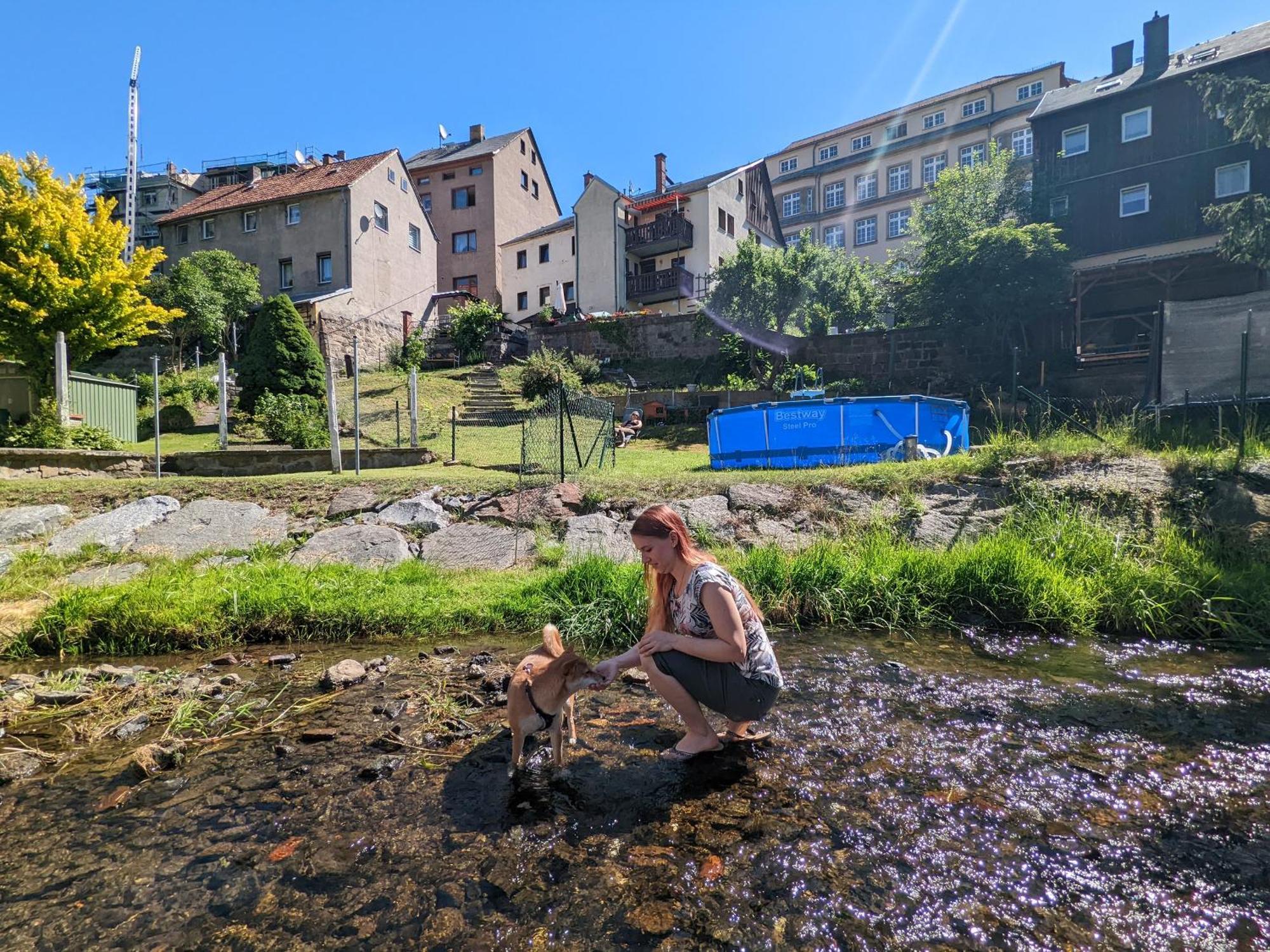 Uo - Urlaubsmagie - Helle Wohnung,Sauna,Whirlpool Sebnitz Exterior foto