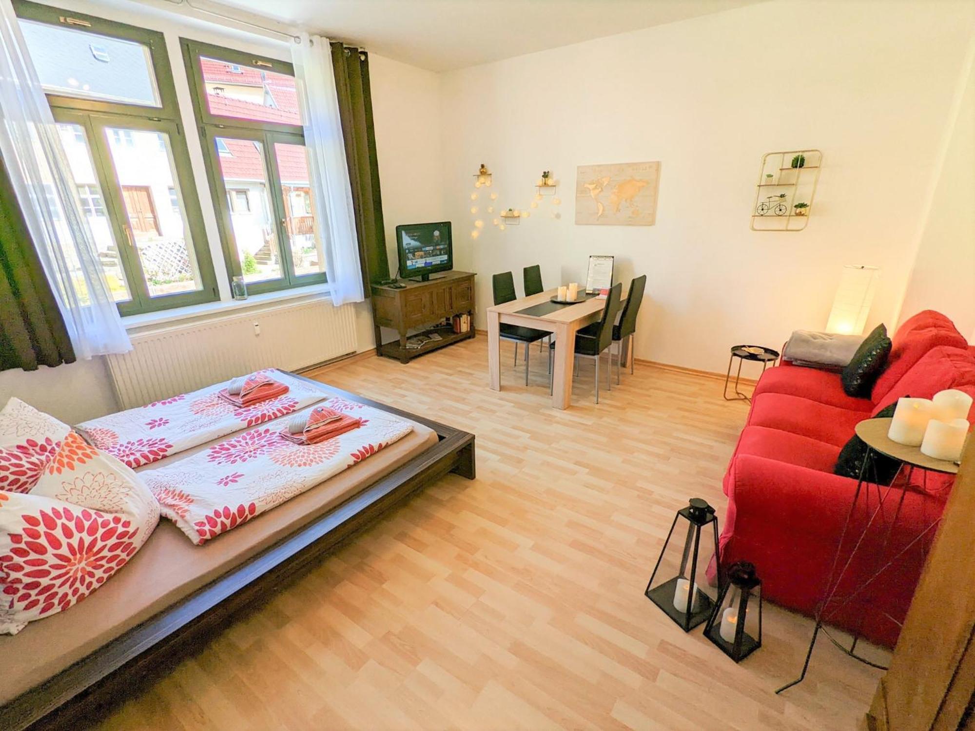 Uo - Urlaubsmagie - Helle Wohnung,Sauna,Whirlpool Sebnitz Exterior foto